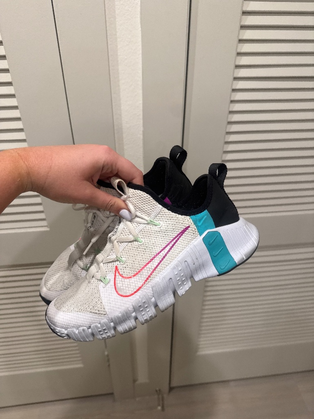 Nike Free Metcon 3 Women's Training Shoes White Hyper Jade CJ6314-120 size 11